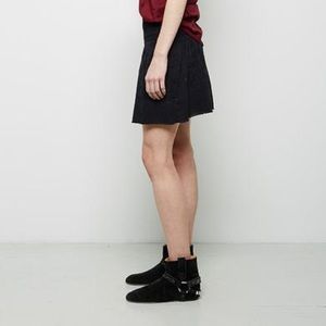 Isabel Marant Black Etoile Ralf Gaucho Suede